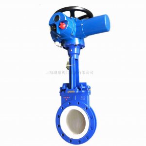 電動刀閘閥DMZ973X-10Q   DN200泥漿、空氣、渣