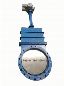 電動(dòng)刀閘閥PZ973H-16C DN200處理污水中的懸浮